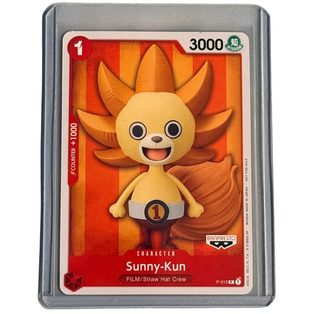 One Piece Sunny-Kun P-015 Promo Film Red Straw Hat Crew Japanese 2022